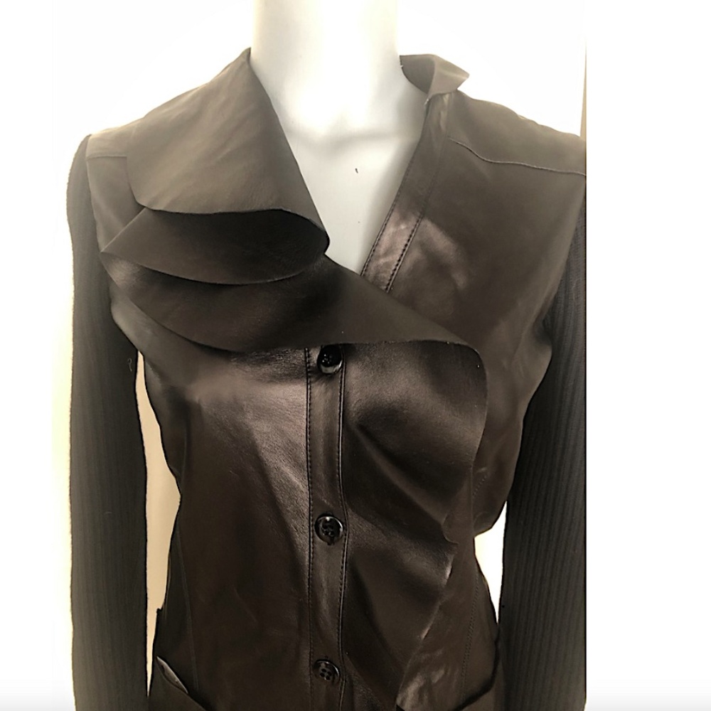 VALENTINO leather jacket - Picture 3 of 13